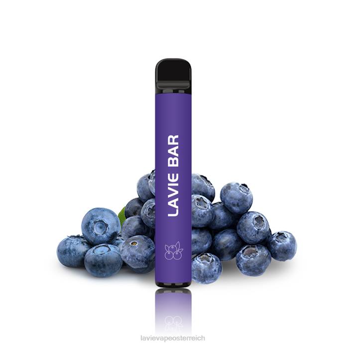4D2V318 Lavie Vape Kaufen - Blaubeere LAVIE BAR 2% Version 800 Züge